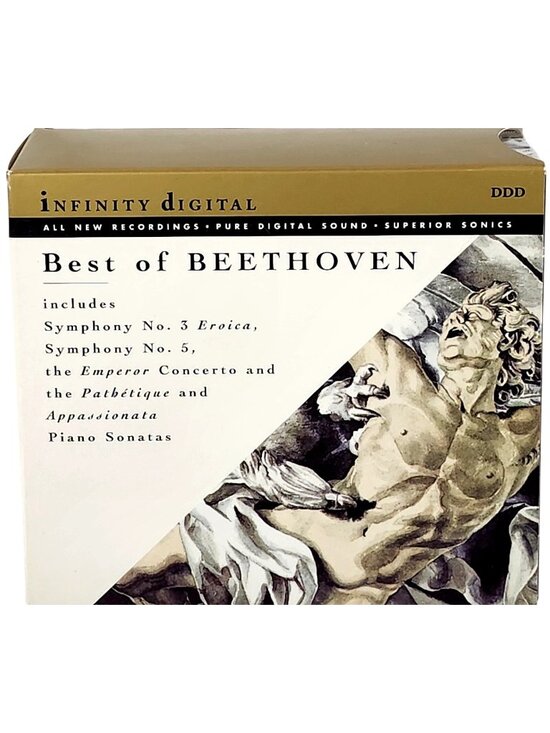 Infinity Digital Other - Infinity Digital Best Of Beethoven CD Box Set Sealed 5-Disc Collection New